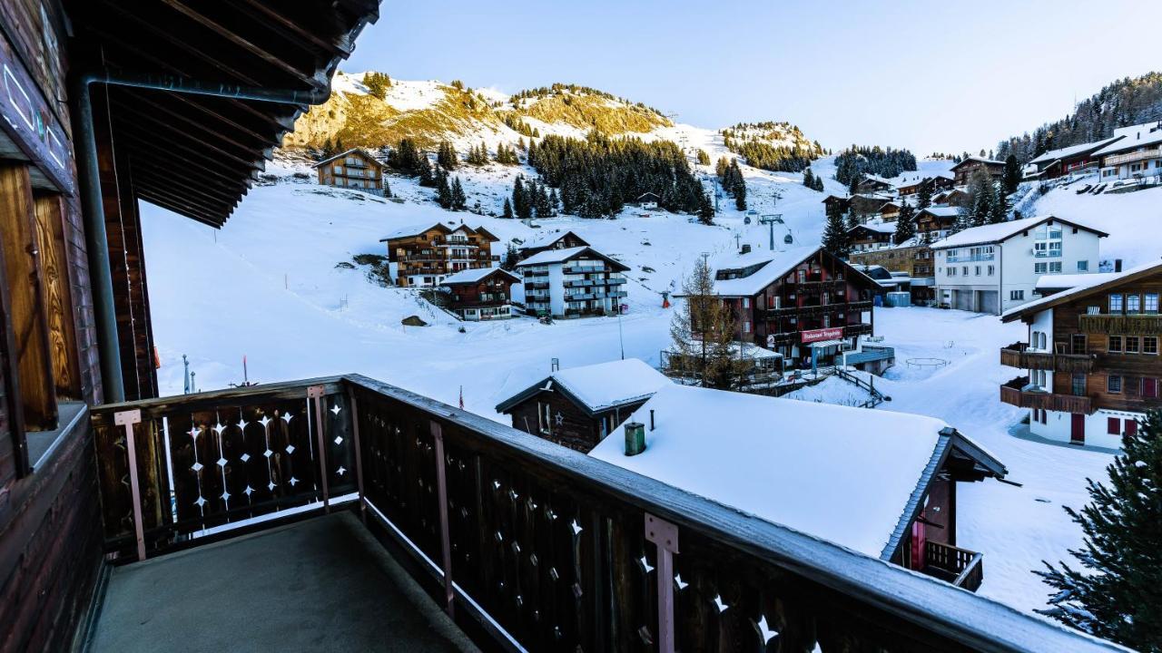 Haus Sportina Leilighet Riederalp Eksteriør bilde